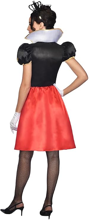 Amscan - Ladies Queen of Hearts Fancy Dress Costume Sizes: 8-18