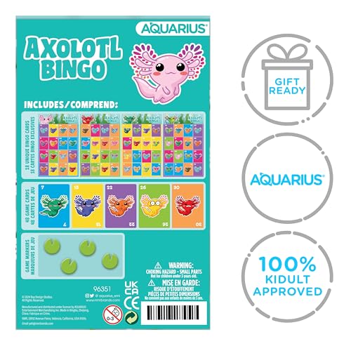 Axolotl Family Bingo juego de mesa para 2 a 18 jugadores miniatura 2