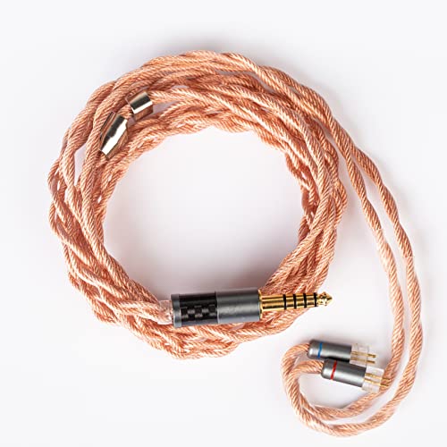 Câble écouteurs TFZ anti-distorsion Kbear cuivre cristal pour remplacer un cordon usé