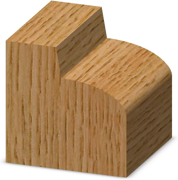 Whiteside Router Bits 3290 Thumbnail Table Edge Bit with 1-3/8-Inch Large Diameter and 3/8-Inch Cutting Length