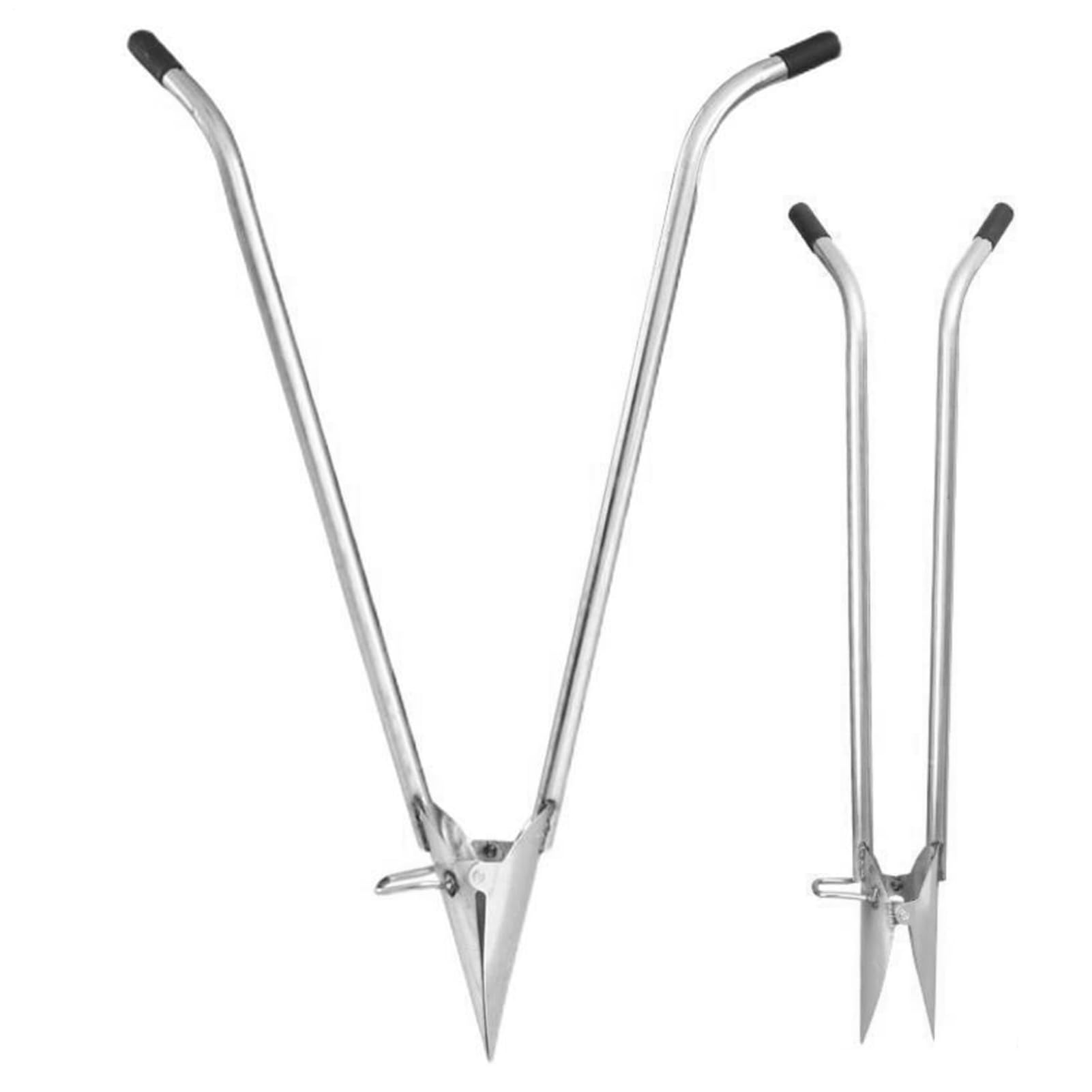 Strumento per piantare piante | per piantare in acciaio | Manico ergonomico da giardino scavatrice forniture per fiori bulbi alberi da frutto