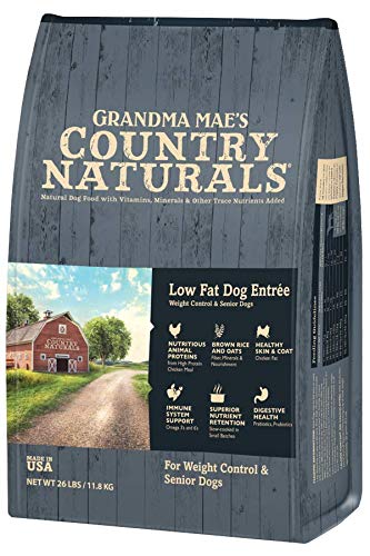 low country rice - Grandma Mae's Country Naturals Grain Inclusive Dry Dog Food 4 LB Low Fat Chicken & Brown Rice