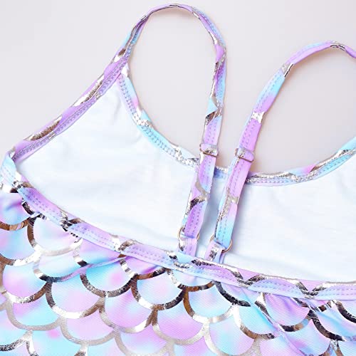 Image of Girls Swimsuits Unicorn Mermaid Bathing Suits for Kids One Piece Beach Clothes