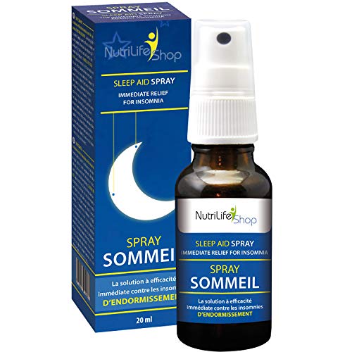 Spray sommeil mélatonine dosé à 1,5 mg | Extraits naturels de fleur d’Oranger | Mélisse |Vitamines B1, B6, B8 | sommeil | Endormissement paisible | Repos réparateur | Spray facile à transporter et à utiliser | 20 ml - 133 pulses| 1 mois Cover