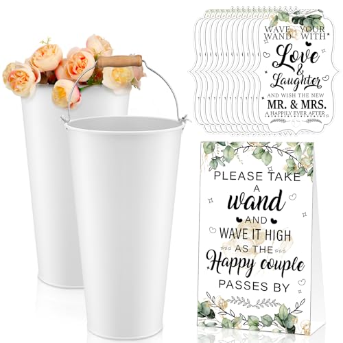 Tandefio 102 Pieces Wedding Tag & Holder Set...