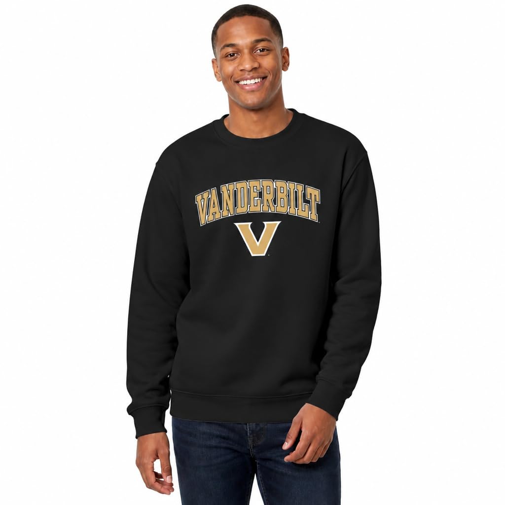 NCAA College Sweatshirt Fleece Crewneck Pullover for Men and Women