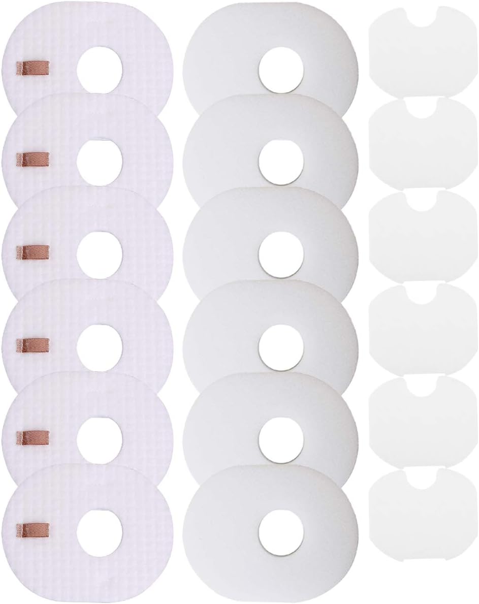 6 Pack Filters Replacement for Shark Rocket Vacuum CS100, HV292, HV300, HV301, HV302, HV303, HV305, HV310, UV450 Part XFFV300