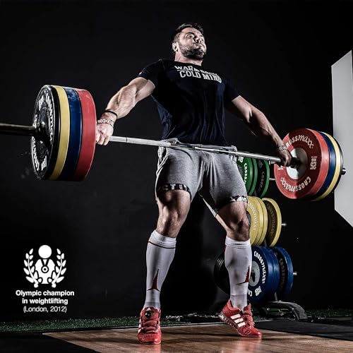 Image of WARM BODY COLD MIND V1 Lifting Wrist Straps for Olympic Weightlifting - Rated at 660 lb - Hand Wraps for Powerlifting, Weight Lifting, Bodybuilding Functional /Cross Training, Deadlift Gym Bar, Cotton