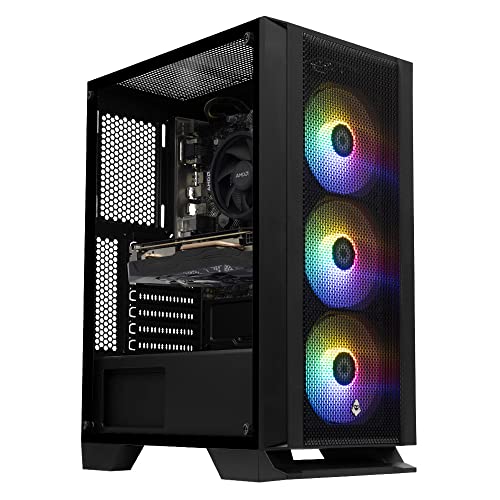 Pc Gamer com Ryzen 5 5500 e GeForce RTX 3060 (12GB)