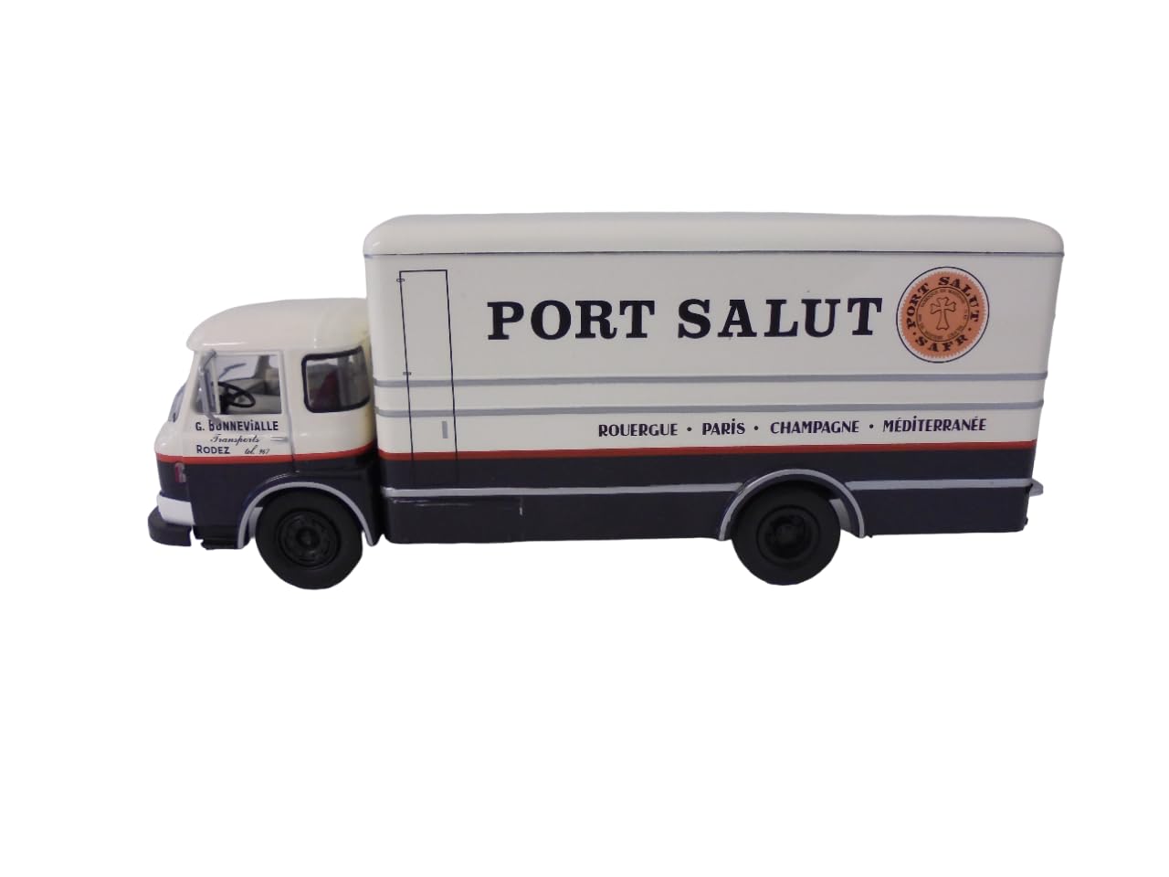 OPO 10 - Truck 1:43 compatible with Saviem Renault JM 200 Frigo Port Salut - SM4, Small - Image 2
