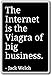 Produktbild The Internet is the Viagra of big business.... - Jack Welch - quotes fridge magnet, Black - Kühlschrankmagnet