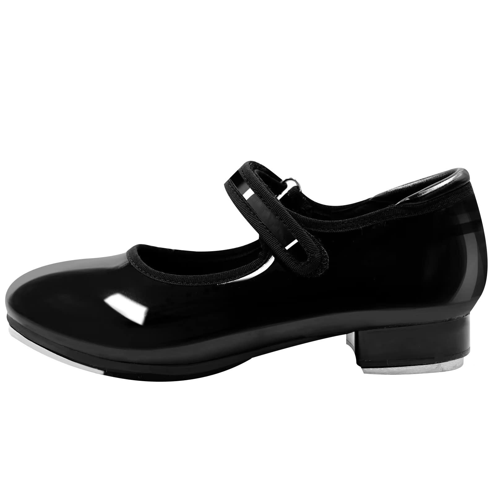 Scarpe da Tip Tap Nere Stringate da Donna Professionali Scarpe Tip-Tap Bambina