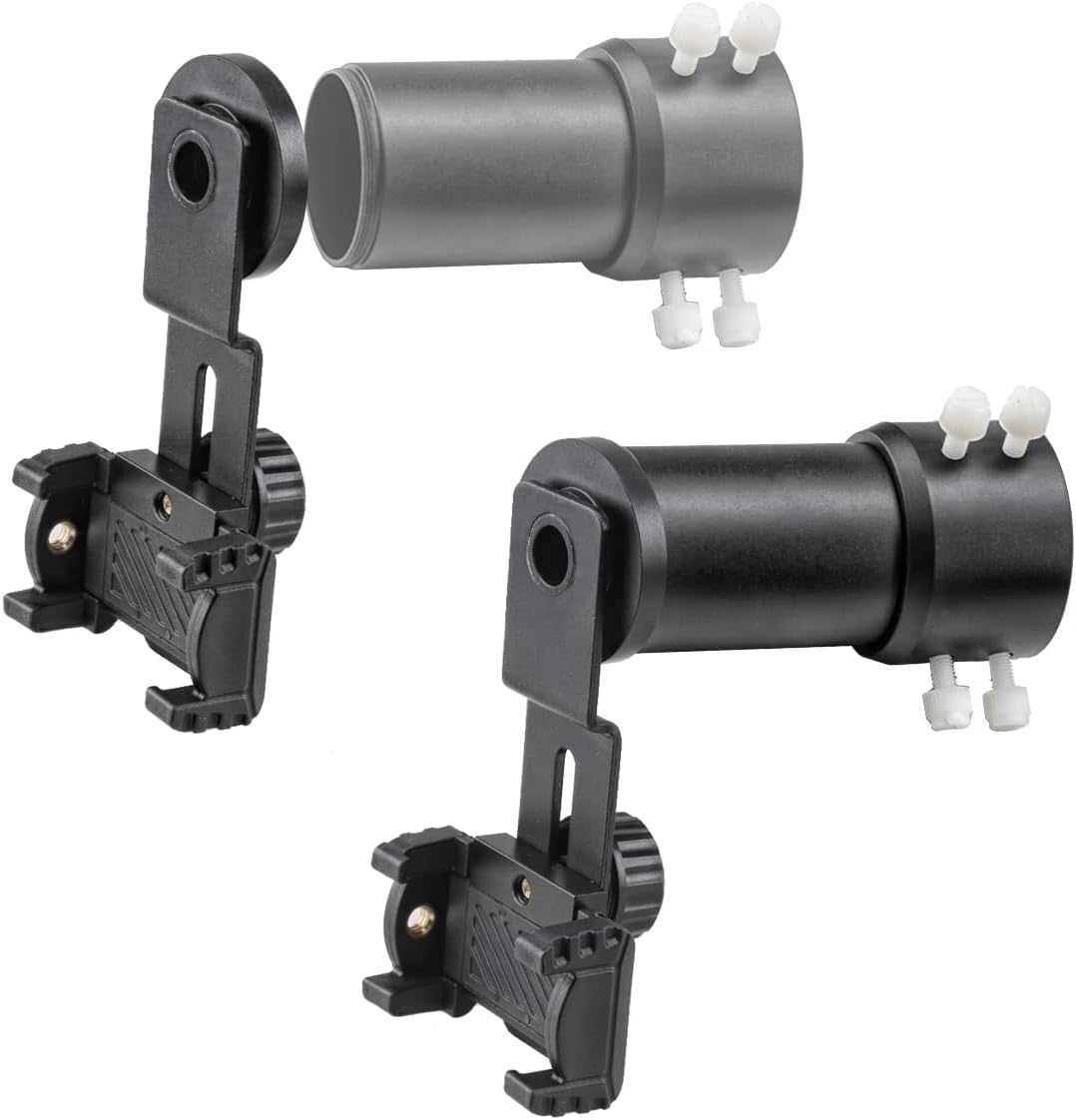 Smartphone Scope Adapter - Universal Mount for Photography & Wildlife Observation - Fits 38mm-46mm Eyepieces