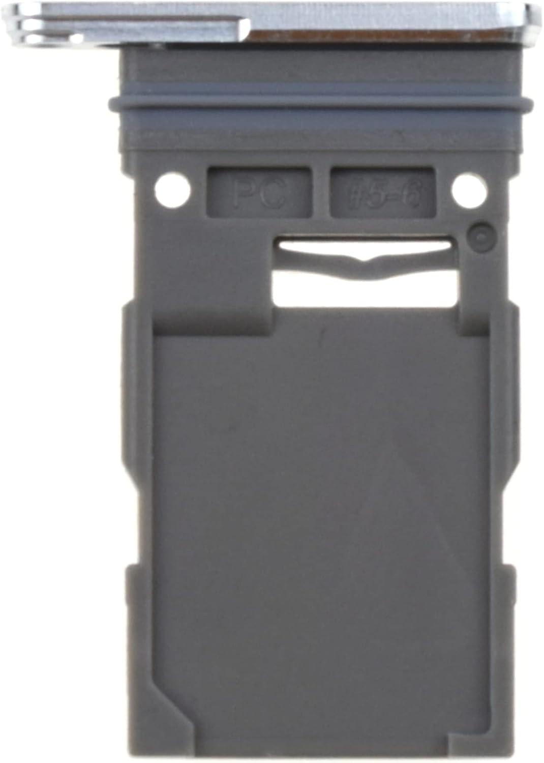Single SIM Card Tray for Samsung Galaxy S22 Ultra 5G SM-S908B SIM Card Holder for SM-S908B SIM Card Slot Replacement for SM-S908U SM-S908U1 Silver