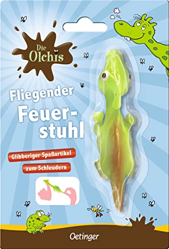 Die Olchis. Fliegender Feuerstuhl: Glibberiger Spaßartikel zum Schleudern