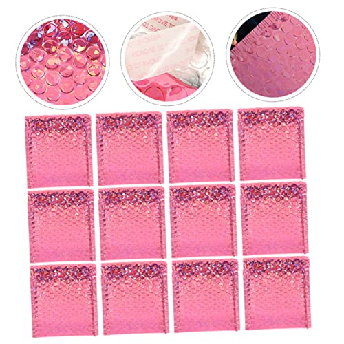 NUOBESTY 50 Pçs Saco De Espuma Envelopes Coloridos Envelopes De Bolha Enchimento De Espuma Envelope