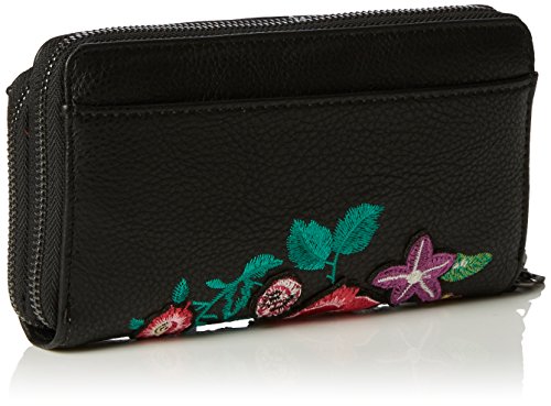 Desigual Two Levels Lily - Portafogli Donna, Nero