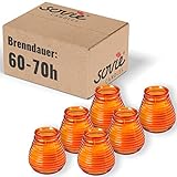 Glas wiederverwendbar für Teelichter, Stumpenkerzen bis einer Stärke von 5cm