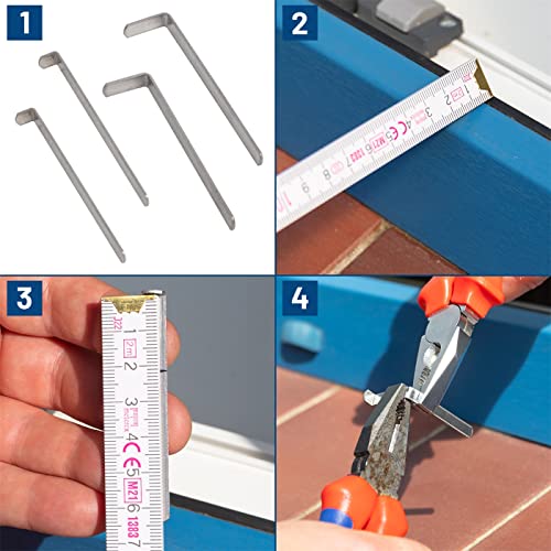 SAMUFLY Fliegengitter mit Alurahmen anthrazit 80x100cm Fensterschutz Insektenschutzgitter für Fenster Fliegennetz Mückenschutz Insektenschutzrahmen