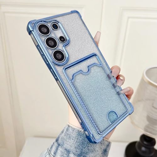 Coque porte-carte Samsung S25 paillettes pour éviter le vol