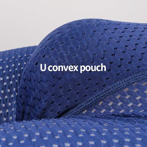 Evankin Men's Boxer Brief Underwear Hollowed out Mesh Ice Silk Sports Underpants Long Leg Boxer Shorts Running Fitness4