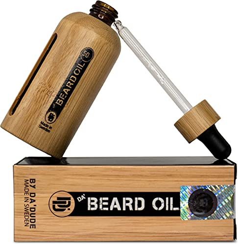Da Dude Da Beard Oil, Bartöl Herren, Premium Bart Öl, spendet Feuchtigkeit und macht den Bart weich, 50 ml Cover