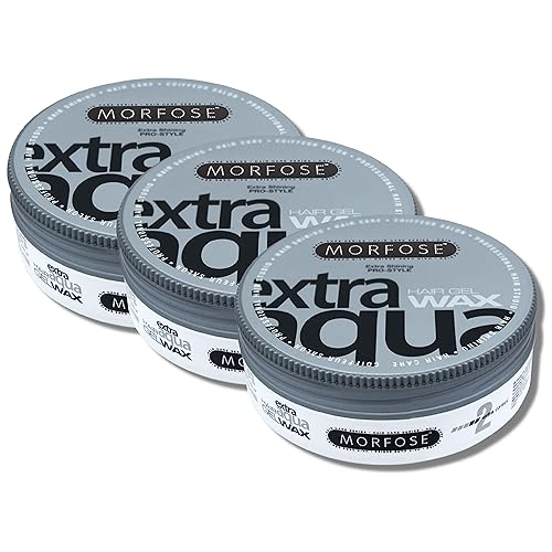 Morfose Aqua Hair Wax fini les cheveux rebelles avec cette cire sans résidus