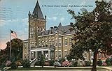 E.W. Grove Henry County High School Paris, Tennessee TN Original Antique Postcard