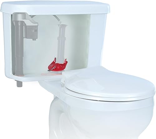 Miniatura 10 de Korky 2017BP 2017 - Aleta para inodoro, 1 unidad (paquete de 1), color rojo