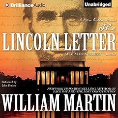 The Lincoln Letter Audiolibro Por William Martin arte de portada