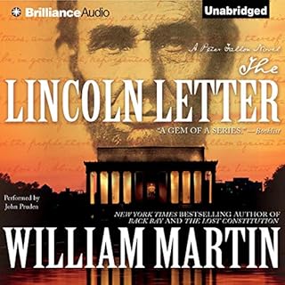 The Lincoln Letter Audiolibro Por William Martin arte de portada