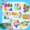 160 Pcs Fidget Toys Party Favors Pack, Randomly Selected Pop Sensory Set Gifts Stickers for Kids Adults Boy Girl Stocking Stuffers Autistic Bulk Goodie Bag Filler Treasure Box Classroom Prizes School #1