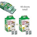 Fujifilm Instax Mini 12 Instant Camera Mint Green + Fuji Film Value Pack (40 Sheets) + Shutter Accessories Bundle, Incl. Compatible Carrying Case, Quicksand Beads Photo Album 64 Pockets - Image 2