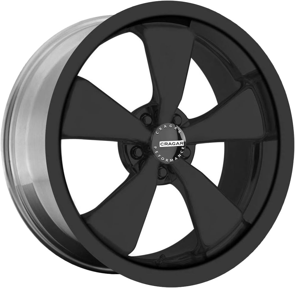CRAGAR 617B MODERN MUSCLE Black Wheel with Matte (0 x 10. inches /5 x 115 mm, 15 mm Offset)