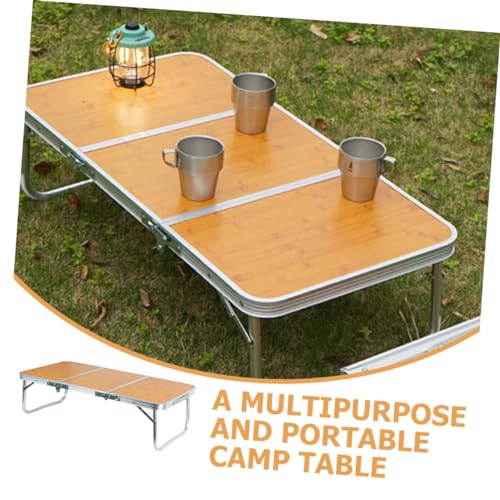 Table de camping Milisten compacte pour manger stablement en plein air - 6