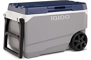 IGLOO Max Cold Pro 85-Liter Rolling Cooler
