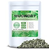 Dried Mugwort Leaves, 7.0oz(200g), Mugwort Leaf, Natural Artemisia Vulgaris Herb Loose Herb Leaves