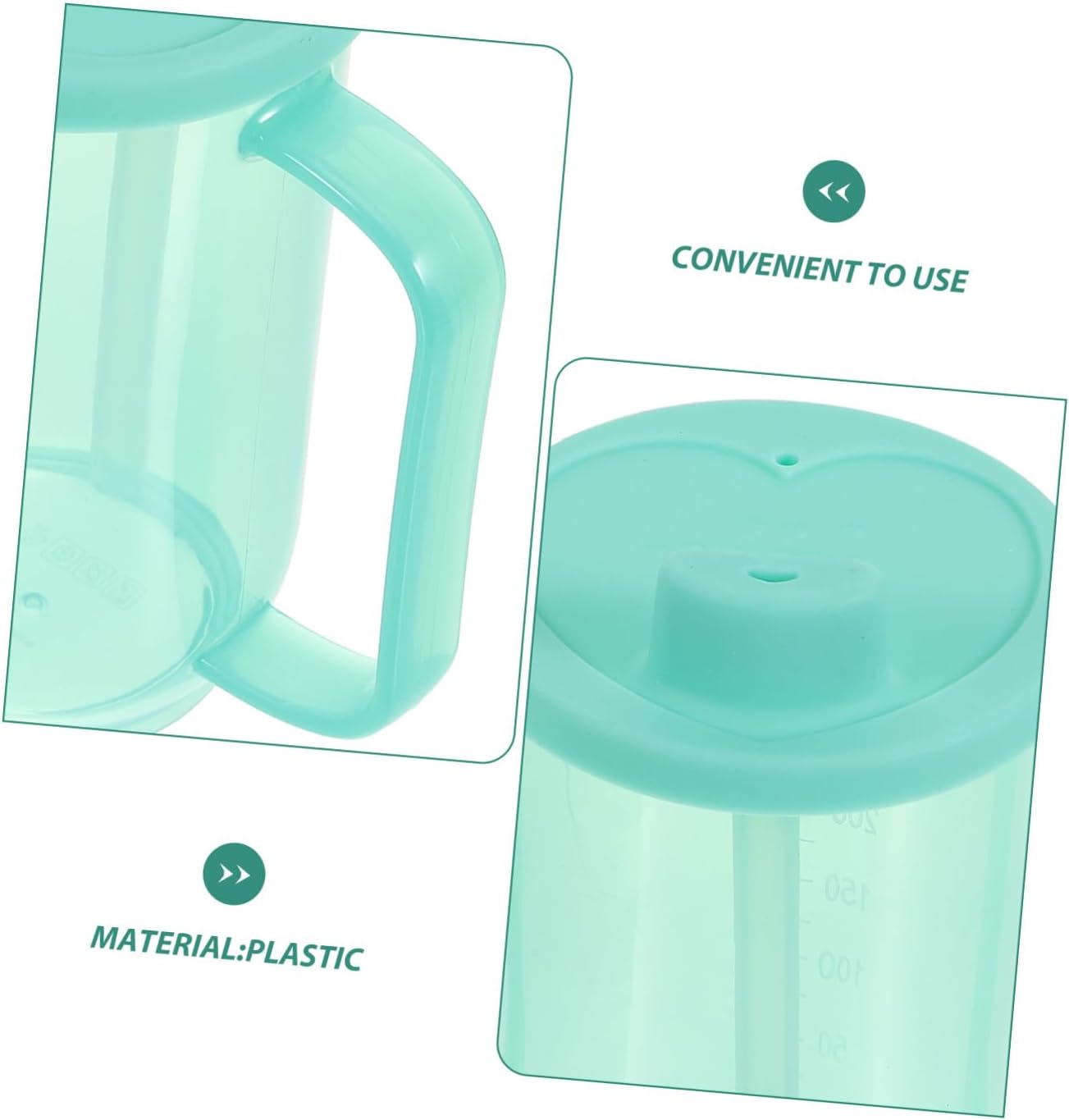 Practical Liquid Feeding Cup for Disabled Patients and Elderly Lightweight Nursing Cup with Choking Design for Maternity Bedridden and Convalescent Care Use