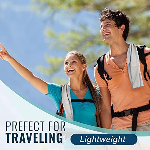 Microfibre Towel, Travel Towel 3 Sizes Pack, Quick Dry Towel Sweat Gym towel Men Sports Towel Camping Towel Microfibre Beach Towel Microfibre Towel Large Microfiber Towel Yoga Swim Bath Beach Towels
