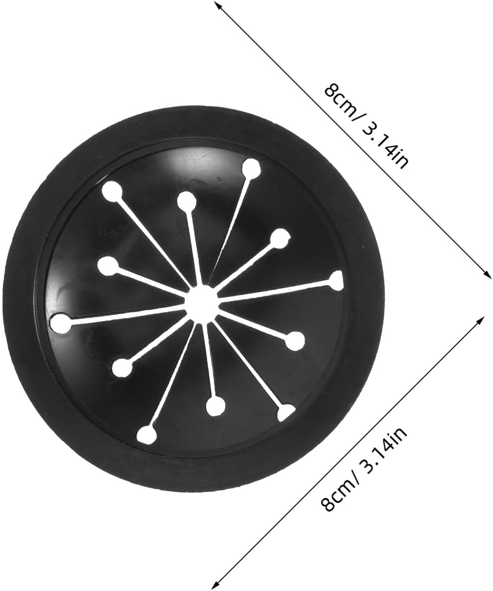 8pcs Garbage Disposal Splash Guard Sink Stopper Silicone Baffle Insert Replacement for Kitchen Sink Waste Disposal Splash Protection
