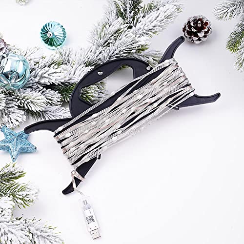 Rygrzj All Purpose Lights Storage Holder,Extension Cord Holder Organizer,Light Cord Wind Up String Light Reel Storage Rope Winder For Electric Cords Garland Beads Hose #TOP4