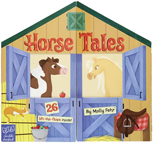 Horse Tales: Double Booked: 26 lift-the-flaps inside! (Kid's Game Books, Board Book for Toddlers)