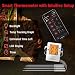 TempPro Fleischthermometer Bluetooth 200M Grillthermometer mit 4 Sonden