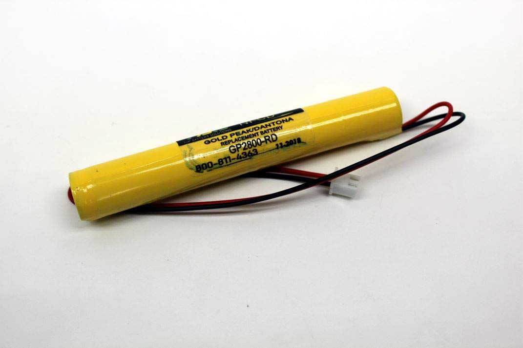 10pc Gold Peak/DANTONA GP2800-RD Replacement Battery