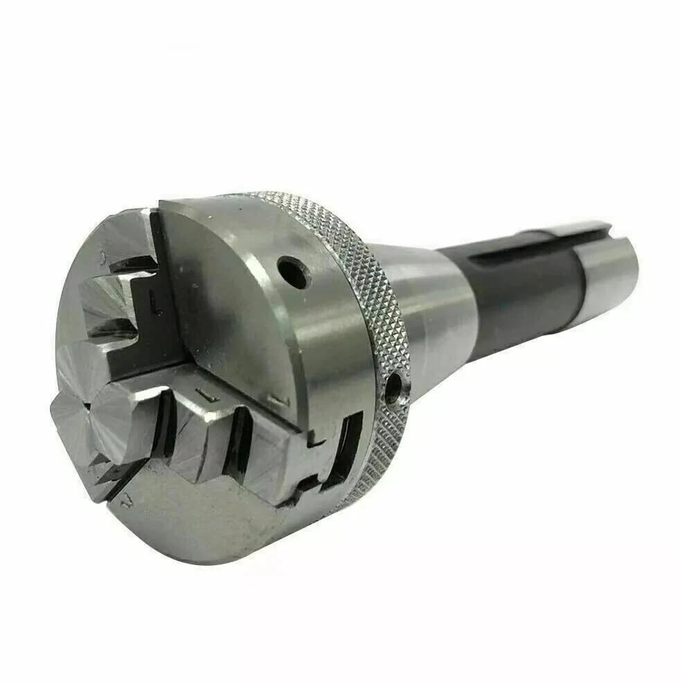 Mandrin auto-centrant 3 mâchoires 65 mm haute précision arbre R8