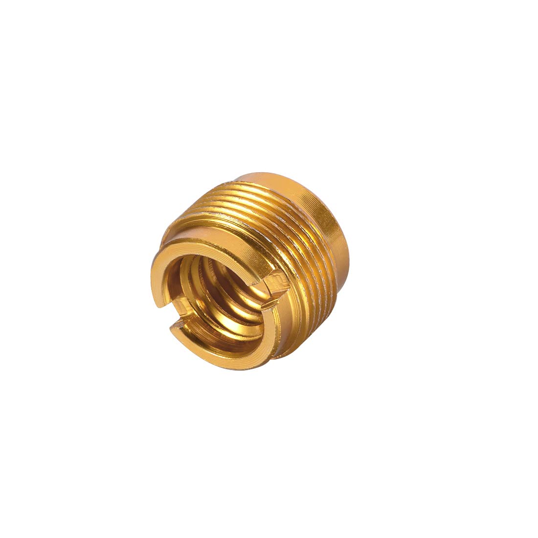 uxcell 3/8” Female to 5/8" Male Threaded Screw Adapter for Mic Stand Aluminium 1pcs