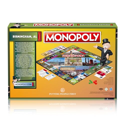 Monopoly Birmingham Edition 2-6 jugadores Juego de mesa miniatura 3