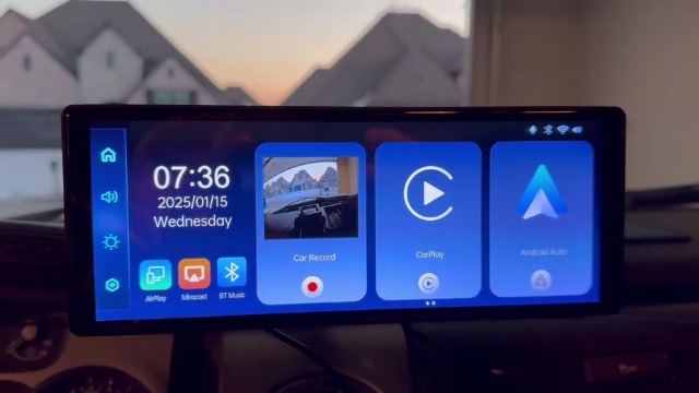 Amazon.com: 10.26'' Wireless Apple CarPlay & Android Auto Screen