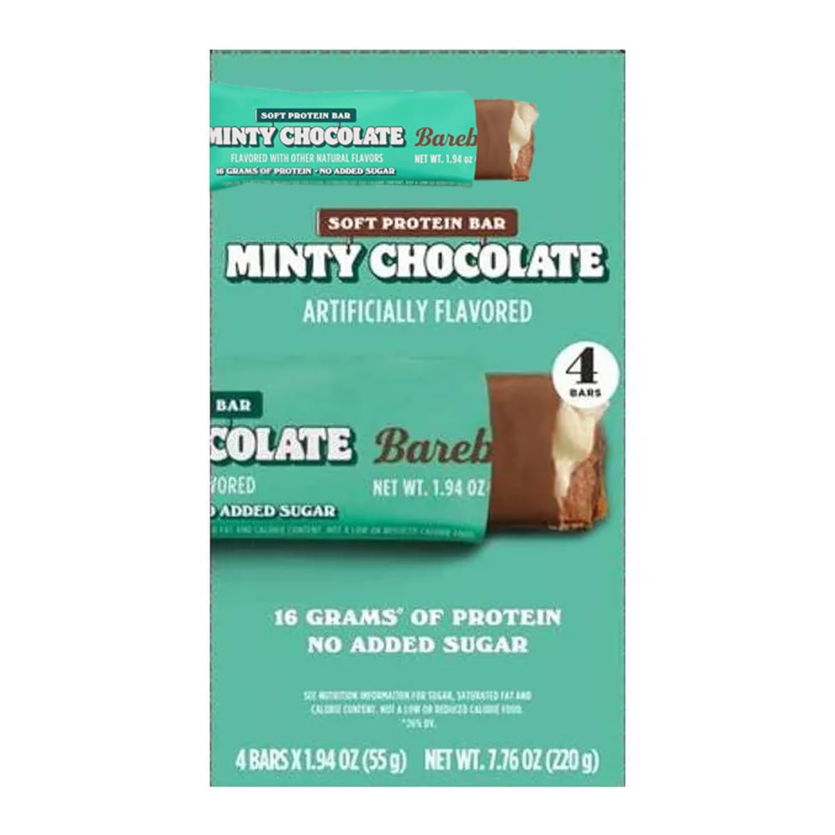 Barebels Nutrition Bars - 7.76oz/4 Bars (Chocolate Dough) — view 8