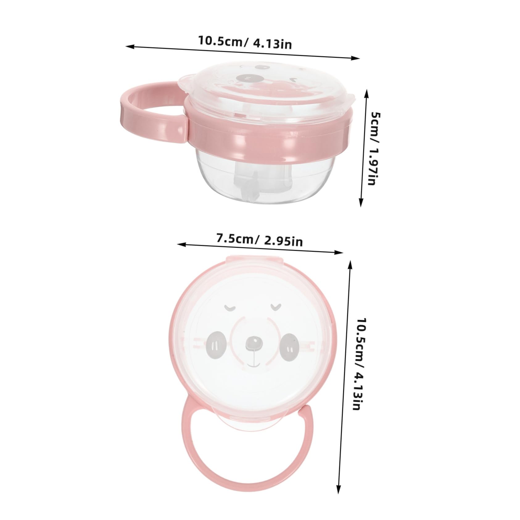 Kisangel Infant Pacifier Holder Travel Case Portable Storage Box Your Baby's Pacifier Damage